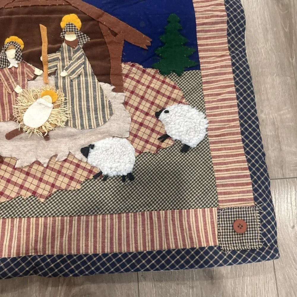 Christmas Quilt Nativity Scene 25